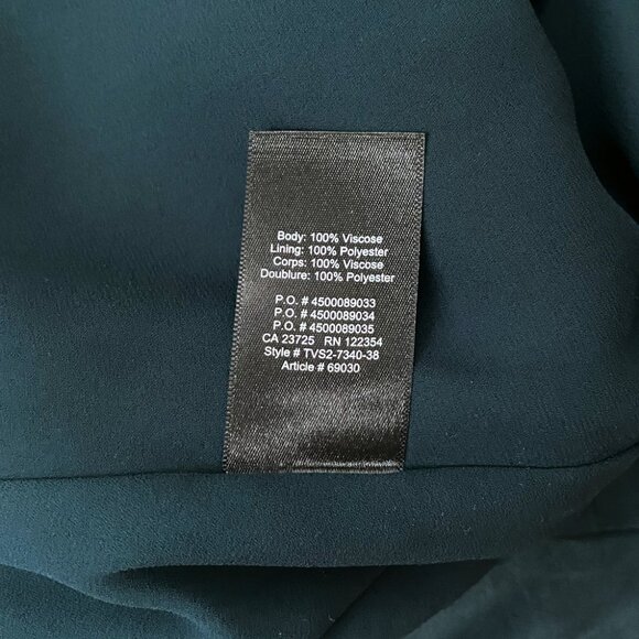 Aritzia Sunday Best Fluted Ruffle Hem Mini Skirt Dark Green Size 0 - Picture 5 of 8